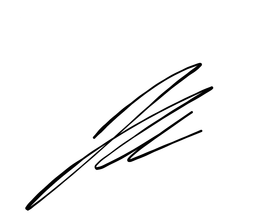 Signature in page