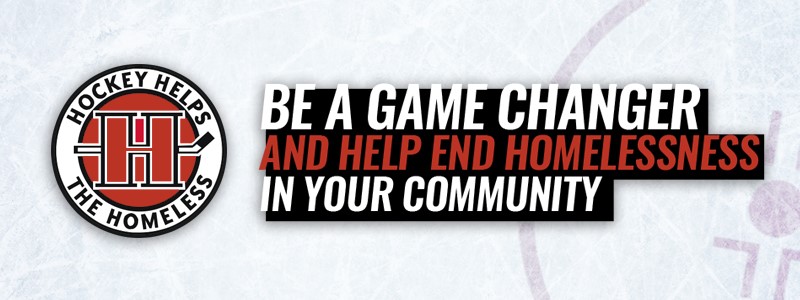 Hockey helps the homeless