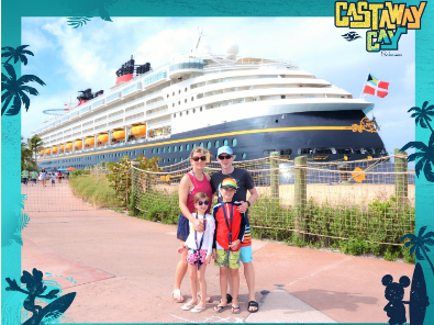 Family Disney Cruise Castaway Cay