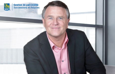 David Chilton in front of window