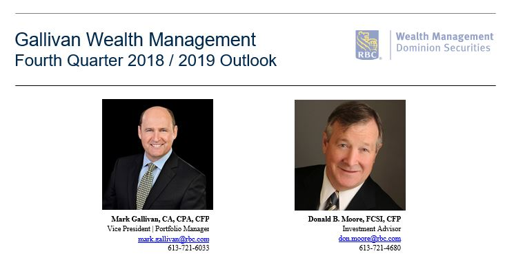 The quarterly narratvie from Mark & Don