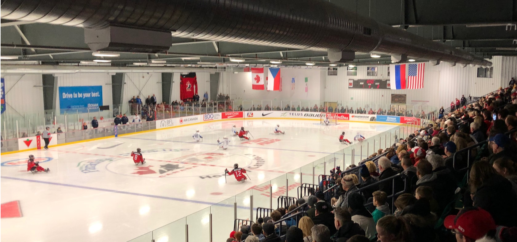 Team Canada vs. Team USA & Spectators