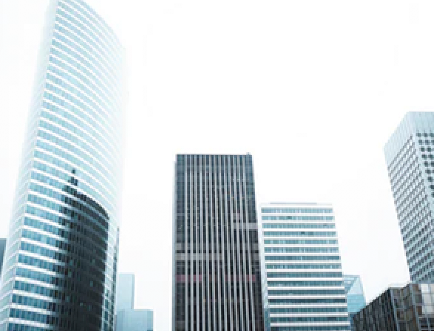 financial district skyscraper buildings