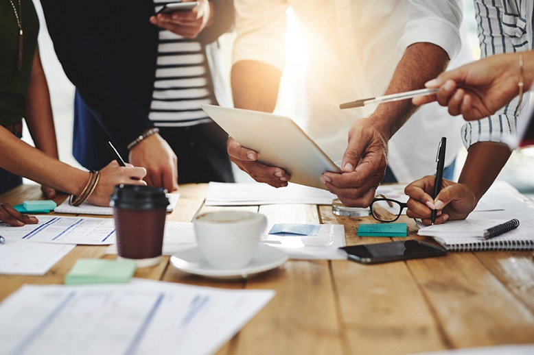 Team of Experts Working Together