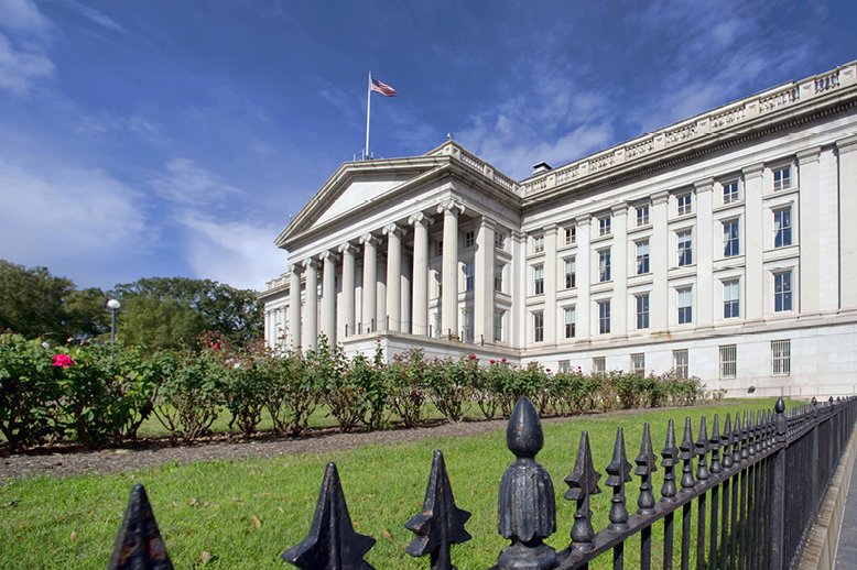 Treasury-Department-Building-in-Washington-DC