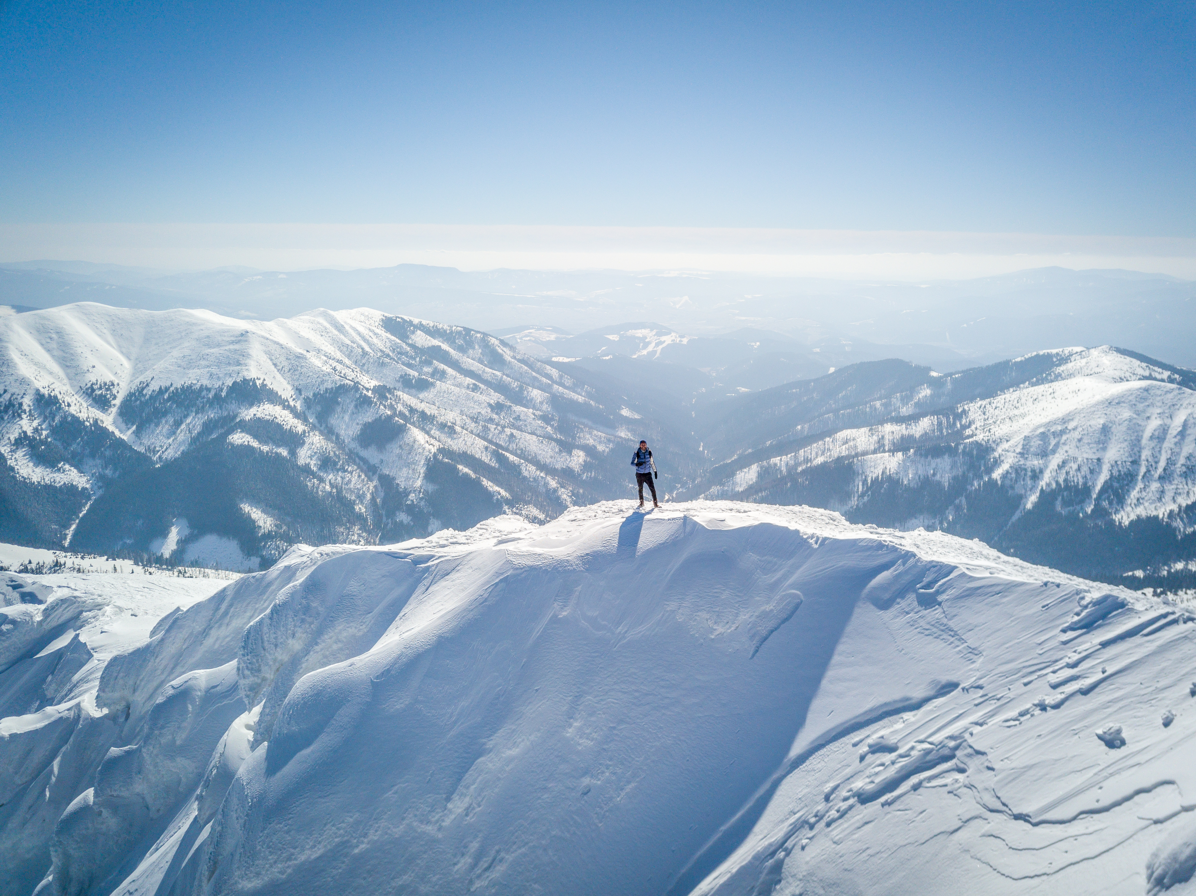 Snowy mountain