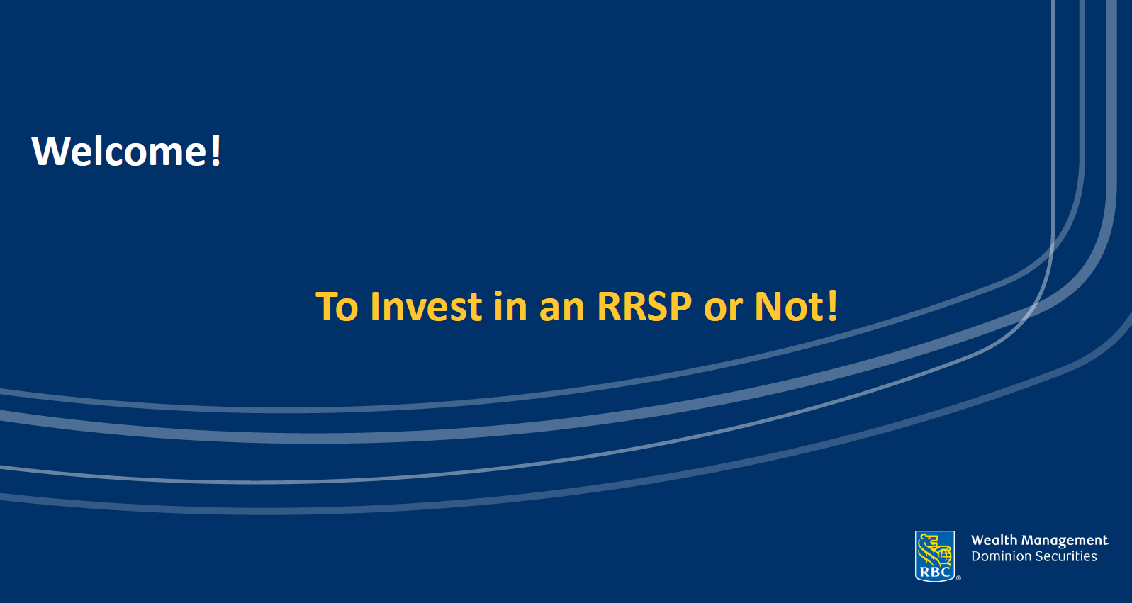 Rup Singh : To Invest in an RRSP or Not