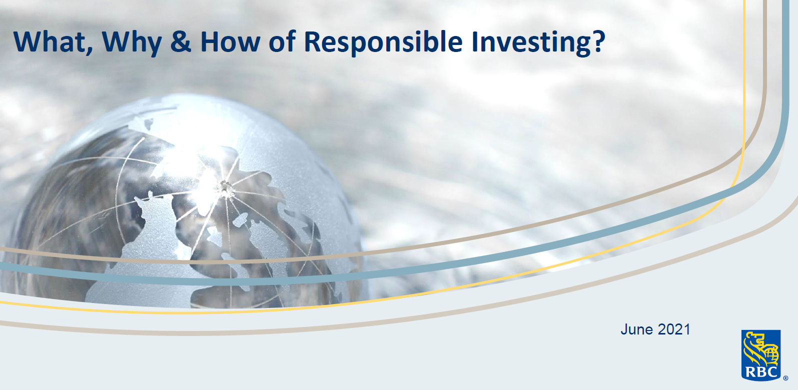 Responsible Investing - Rup Singh RBC Wealth Management