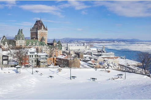 Chateau Frontenac hiver