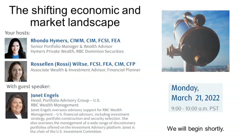 The shifting and economic market landscape in page with profiles