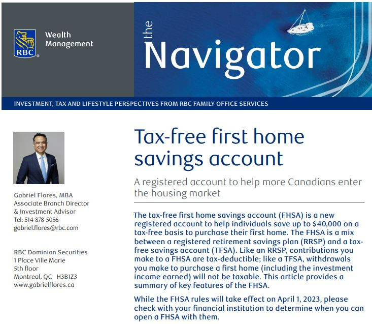tax free first home savings account