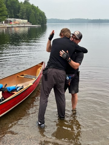 Epic canoe trip raises funds for kids: DS IA & Son paddle, portage, and fundraise for a great cause