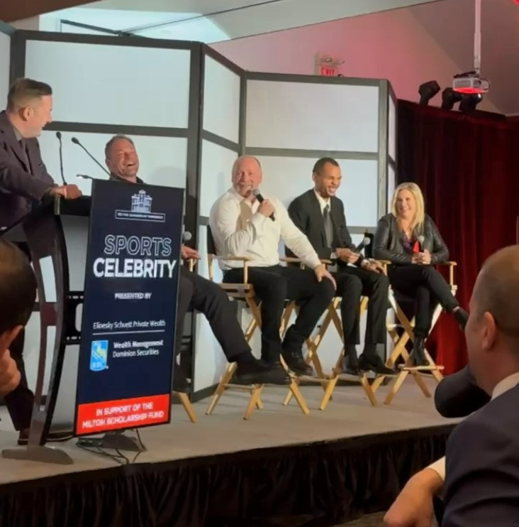 Photo from the Milton Sports Celebrity Dinner