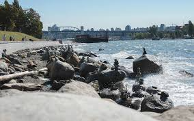 Vancouver rocky beach picture