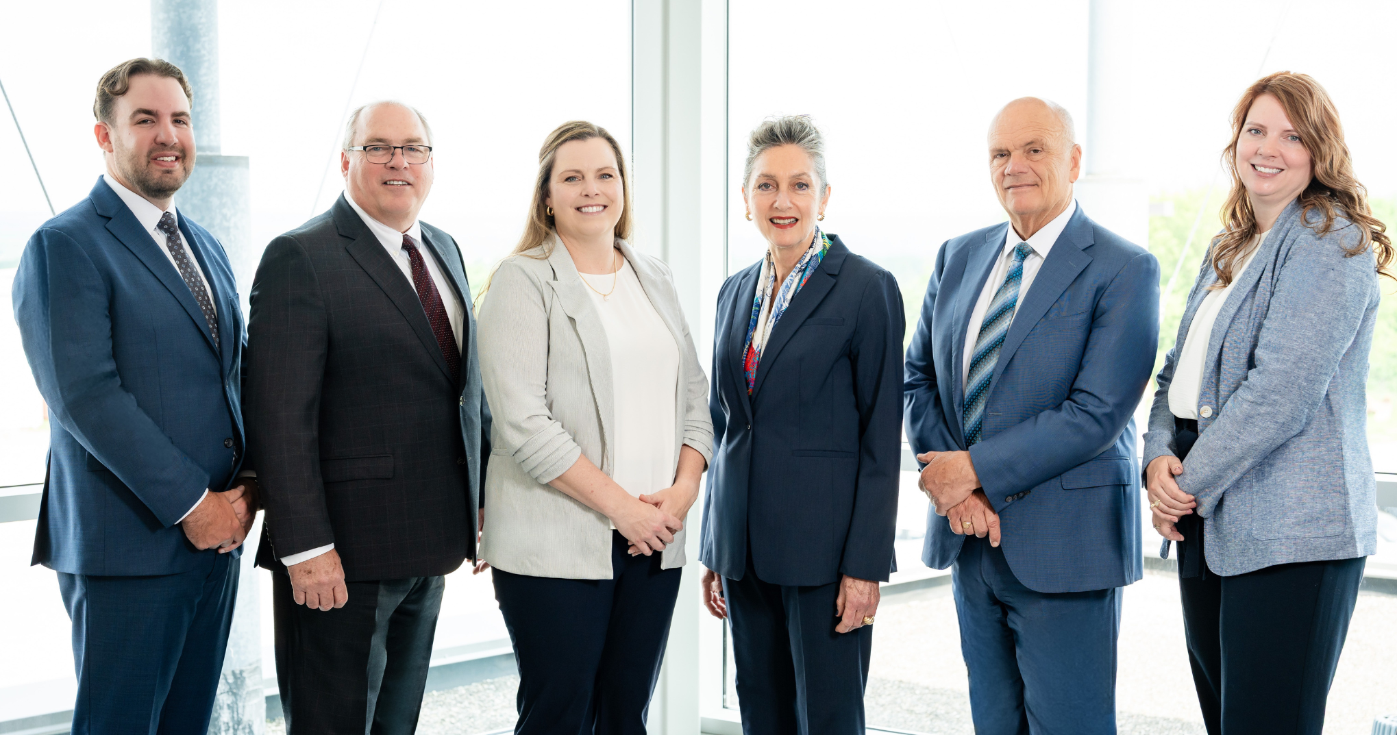 The Davenport Group standing team photo