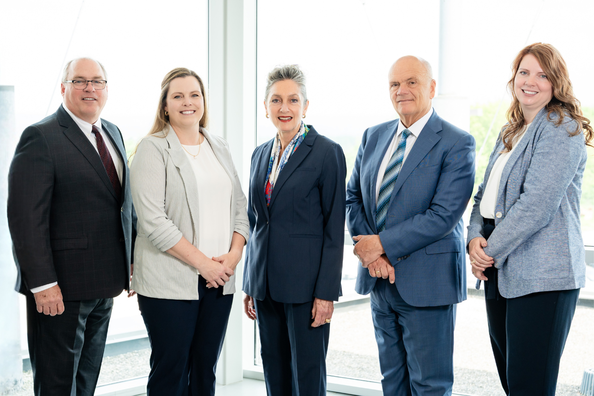 The Davenport Group standing team photo