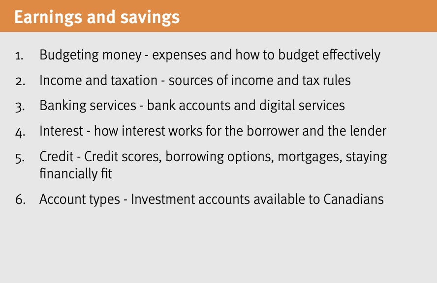 Earnings and Savings