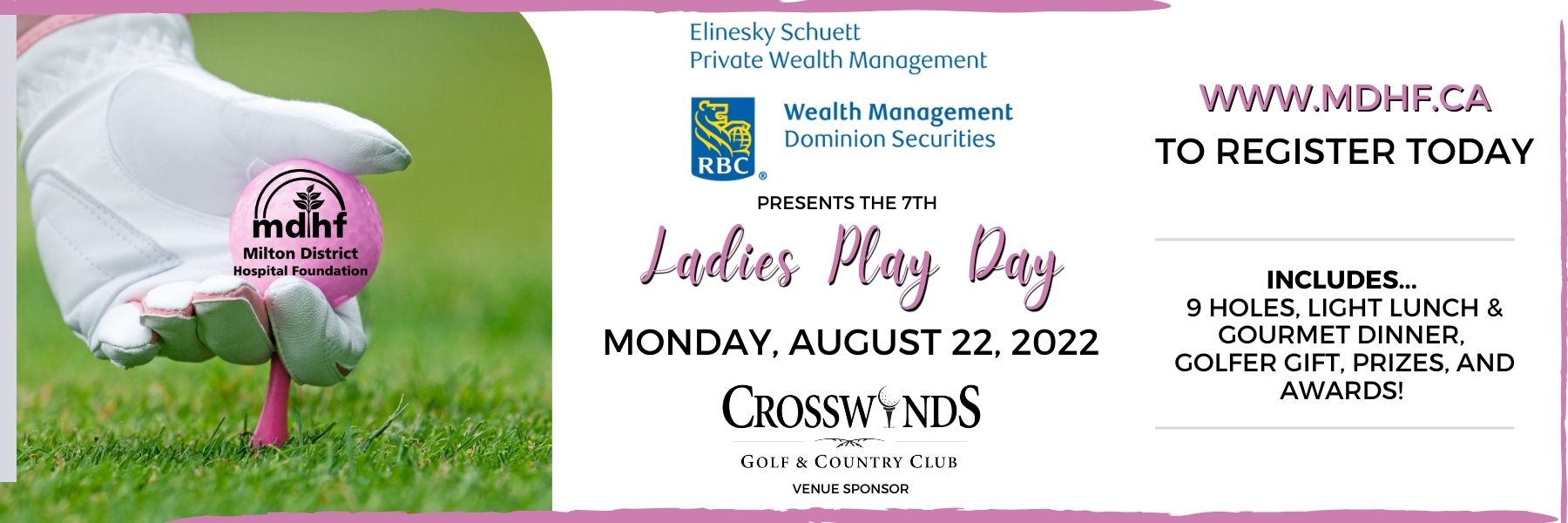 Ladies Play Day promotional poster