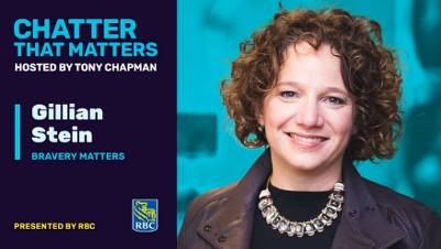 Chatter that Matters hosted by Tony Chapman promotional image. Business woman smiling. 
