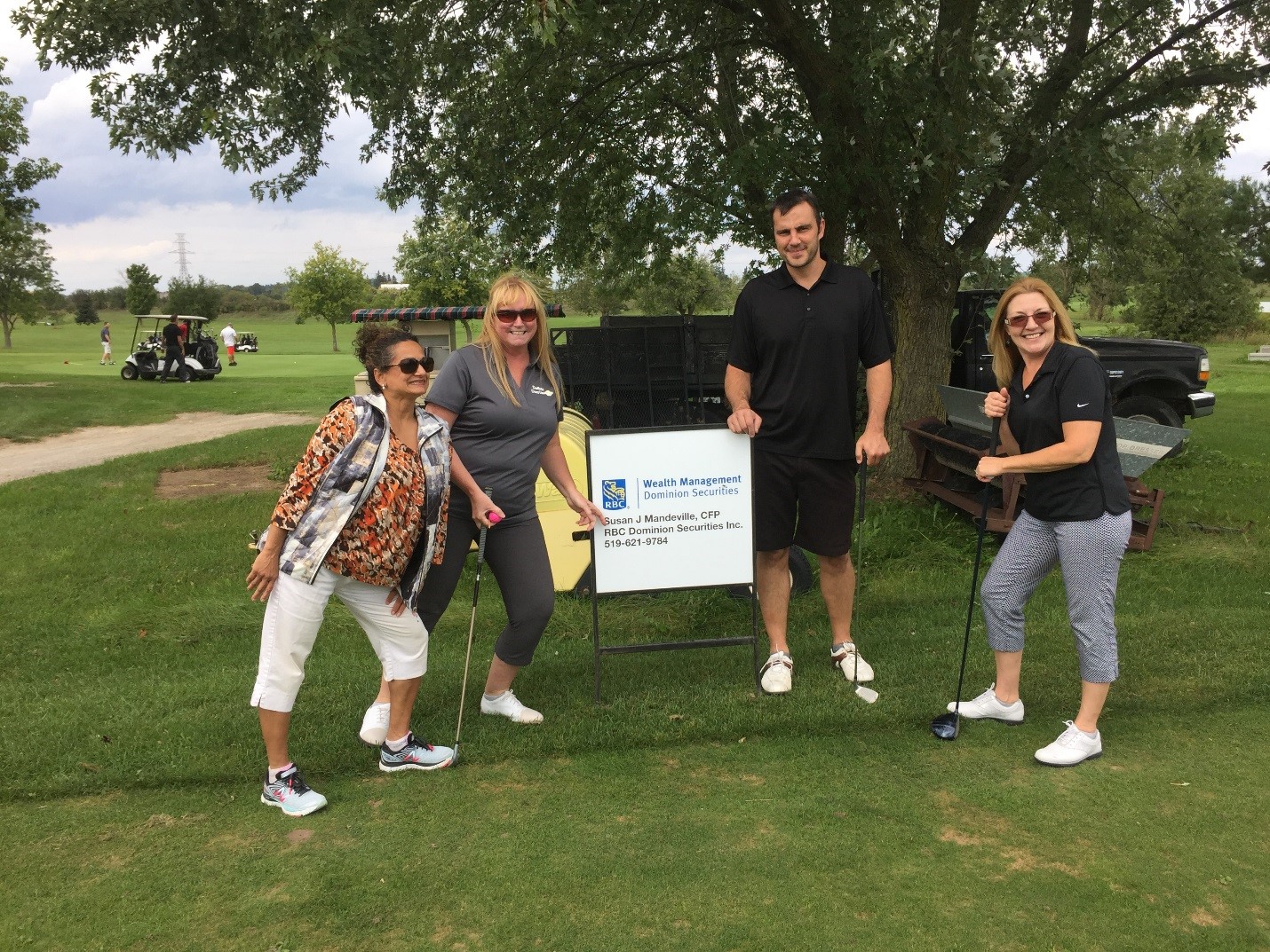 Kids Can Play Charity events that raised over $30,000 in 2018, at a golf course