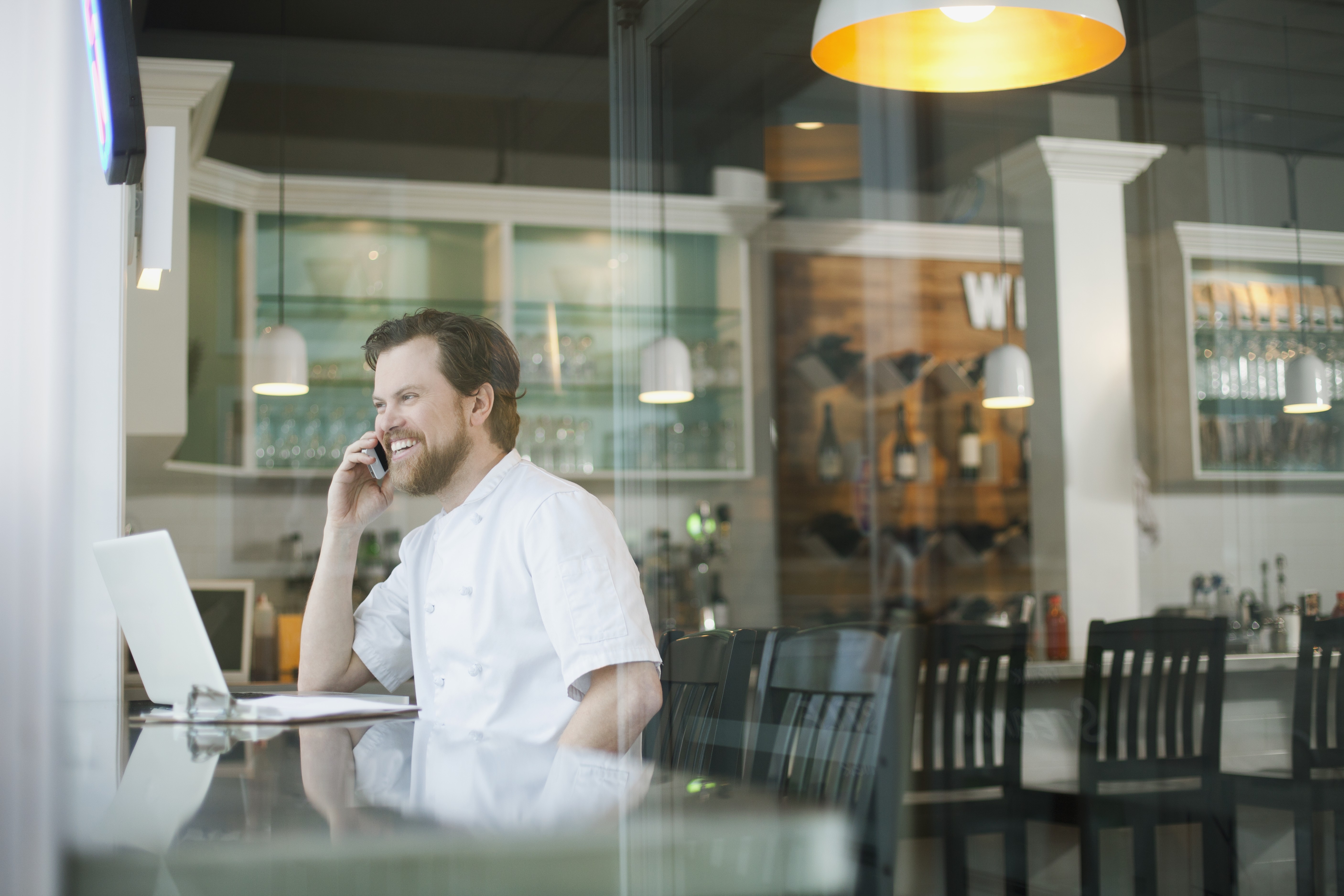 A family posing for a picture.