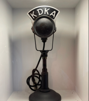 old-style microphone