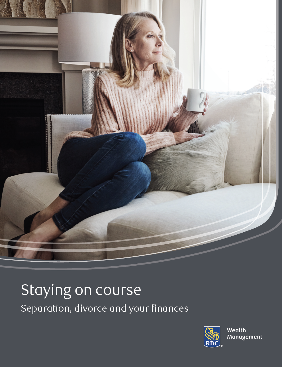 Staying on course: Separating, Divorce and your finances cover in page