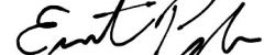 Ernesto Pagliaro signature