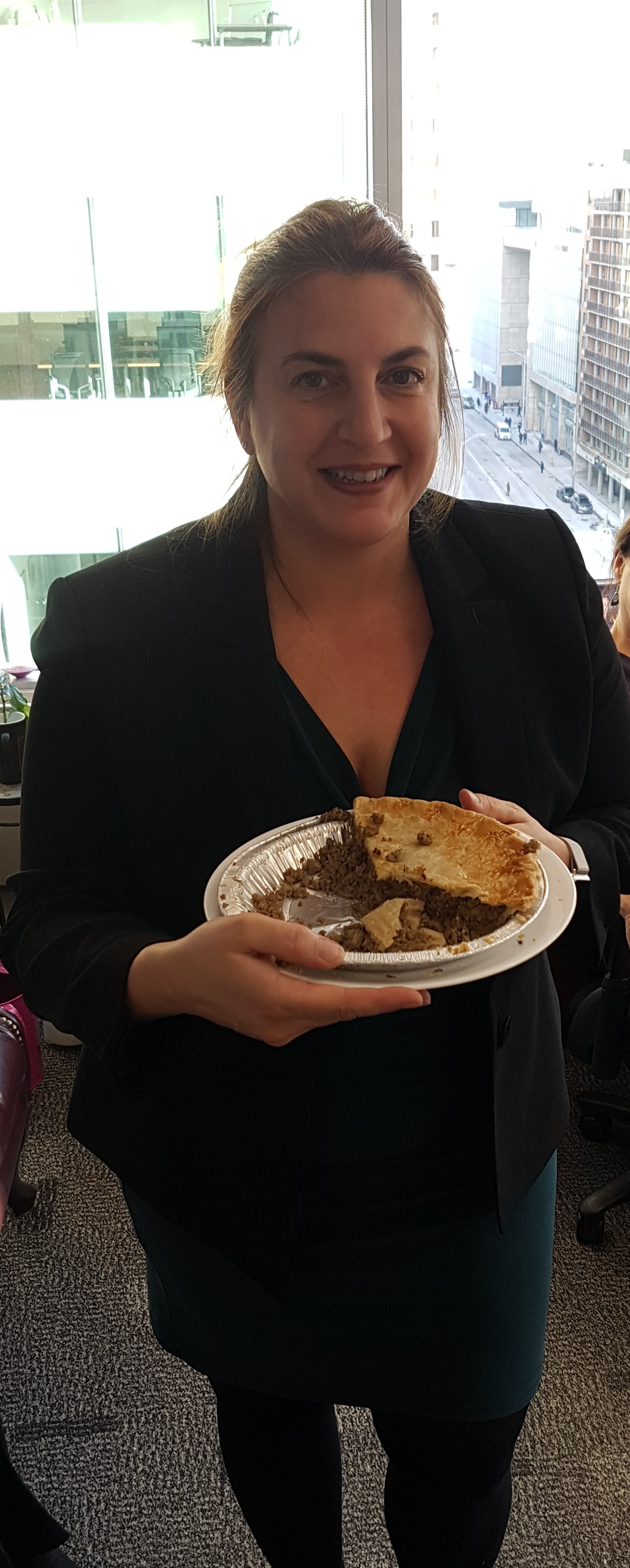 Patricia Cullen wins Tourtiere cook-off
