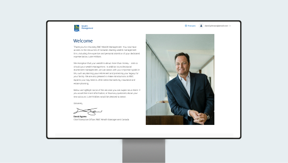 dave agnew web page on desktop