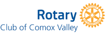Rotary Club of Comox Valley logo.