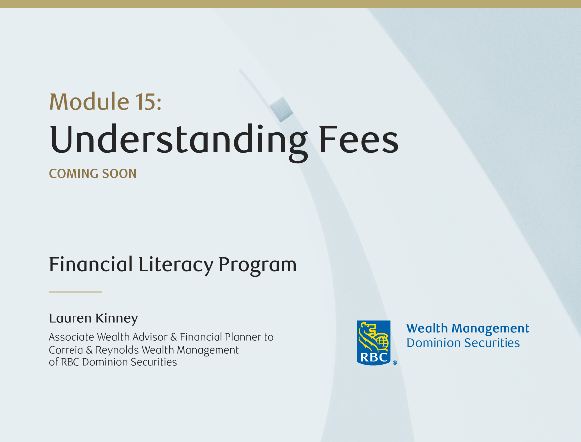 Understanding fees­ placeholder
