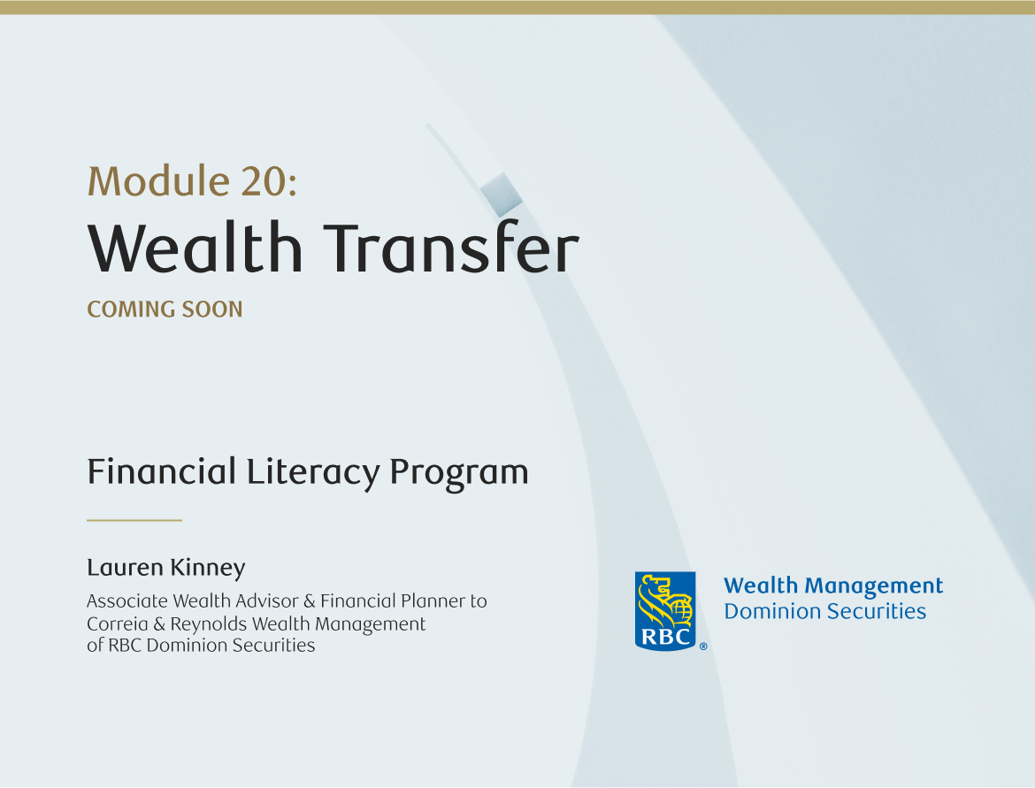 Wealth transfer placeholder