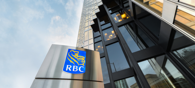 RBC building with logo