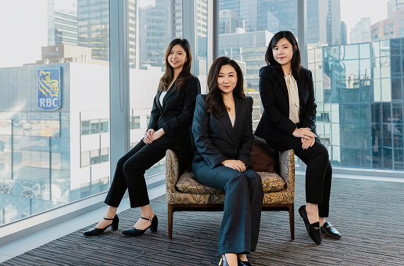 boardroom table with a view of the city