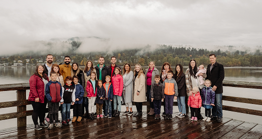 Harmony Wealth Partners' family photo.