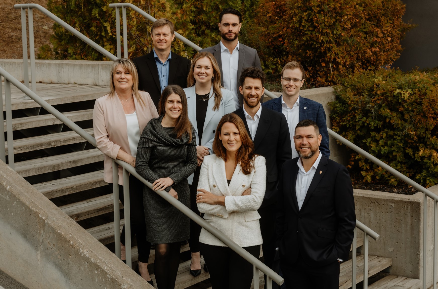 boardroom table with a view of the city