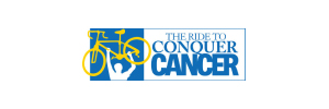 Ride to conquer cancer logo
