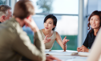 computer and pages in page