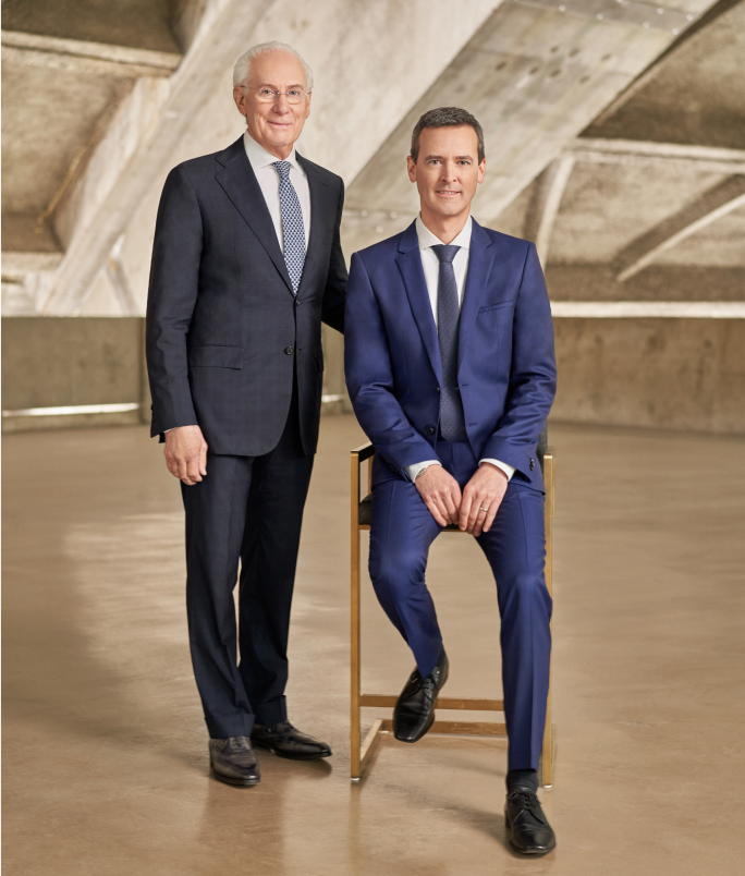 Jacques Laverdure and Rémi Crépeau